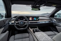 BMW i7 review (2023) interior view