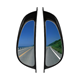 Hypersonic blind spot mirror