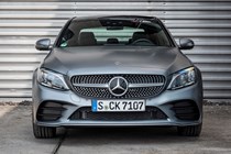 Mercedes-Benz C-Class front, grey