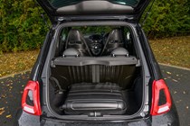 Abarth 695 (2024) review: boot space, black carpet