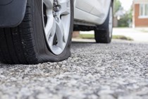 Flat tyre on car - What is a run-flat tyre