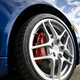 Porsche wheel - part-worn tyres