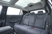 Lexus RZ rear seats