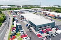 Peugeot showroom aerial view - What is outstanding finance