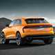 Audi Q8 concept, orange, front