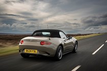 Mazda MX-5 (2024) rear driving