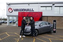 Vauxhall Insignia handover