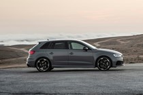 Audi RS3 side, grey