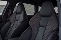 Audi RS3 front seats
