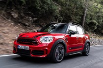 MINI Countryman JCW red, driving front side