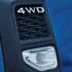 2020 Dacia Duster 4WD badge and side indicator light