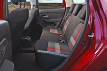 2020 Dacia Duster rear seats space