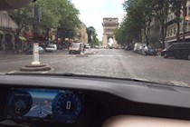 Paris street - Driving in France