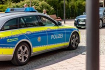 German police car - Driving in Germany