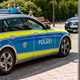 German police car - Driving in Germany