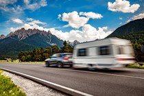 BMW X3 towing caravan - Driving in Europe