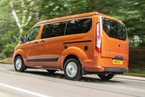 Ford Transit Nugget driving rear 3/4