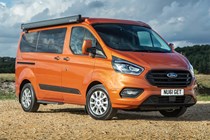 Ford Transit Nugget static front 3/4