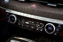 Genesis Electrified G80 - climate controls