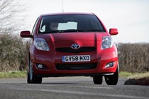 Best used cars under £3,000 - Toyota Yaris, red