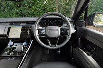 Range Rover Sport front interior close