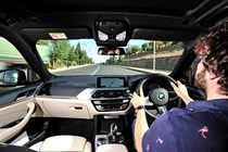 BMW X3 driving shot