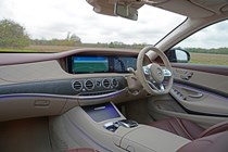 Mercedes-Benz S-Class facelift dashboard