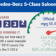 Mercedes-Benz S-Class Saloon long-termer infographic