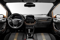 Ford Fiesta Active LHD dashboard