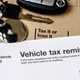 Vehicle tax reminder letter