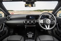 Mercedes-Benz A180d Sport dash