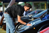 Series car 'detailers' can take several days to fully clean their whole car.