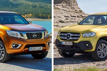 What's the difference between the Mercedes-Benz X-Class and the Nissan Navara?