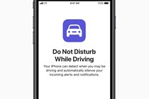 Apple's Do Not Disturb While Driving mode on iOS 11