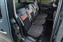 Citroen Berlingo rear interior