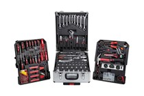 Top Tech 186pc Home and Car Tool Kit with Aluminium Storage Case