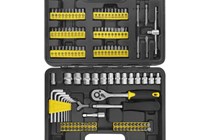 WZG Werkzeug 130 PCS Household Tool Set Kit with Plastic Storage Case