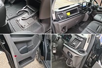 Ford Transit Custom Trail DCIV long-term test review, interior features montage