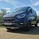 Ford Transit Custom Trail DCIV long-term test review, front view, low, Shadow Black