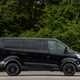 Ford Transit Custom Trail DCIV long-term test review, side view, Shadow Black