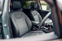 Kia Niro review - interior, front seats
