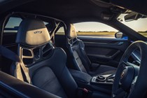 Porsche 911 GT3 RS review - seats and carbonfibre roll cage