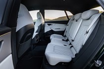 Audi Q8 review - rear seats, rear legroom