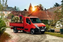 The facelifted Renault Master Dropside