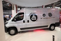 French company Citroen unveiled its revised Relay panel van