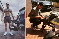 Celebs with Doona car seat