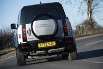 Land Rover Defender 130 - rear cornering