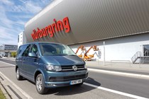 VW Transporter T6 TSI long-term test review - visiting the Nurburgring