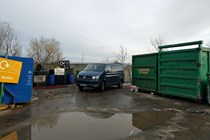VW Transporter TSI petrol long-term review - at Peterborough Household Recycling Centre
