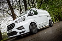 2018 Ford Transit Custom MS-RT review - side view driving
